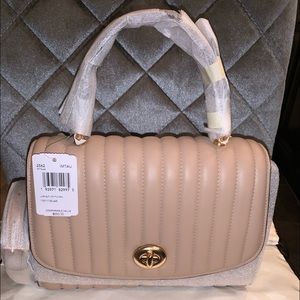 NWT Coach Quilted Tilly Handbag